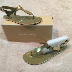 Michael Kors jelly sandals